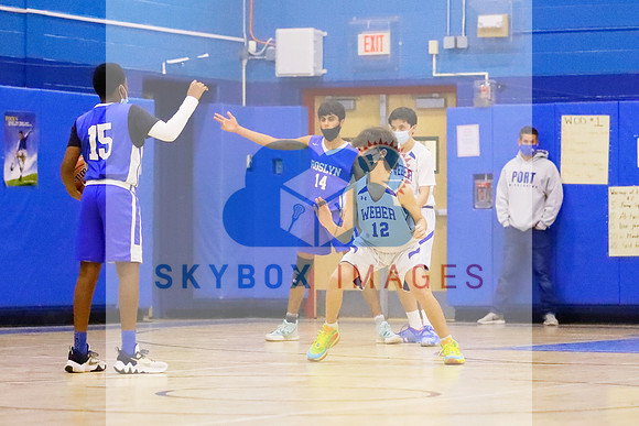 Weber Middle School Boys 8th grade Basketball vs Roslyn