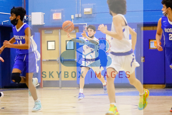 Weber Middle School Boys 8th grade Basketball vs Roslyn