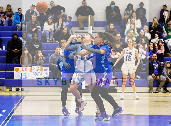 Port Washington Lady Vikings Basketball Vs Valley Stream Central Senior Game.