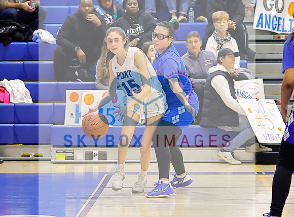 Port Washington Lady Vikings Basketball Vs Valley Stream Central Senior Game.