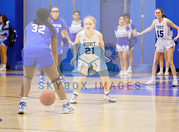 Port Washington Lady Vikings Basketball Vs Valley Stream Central Senior Game.