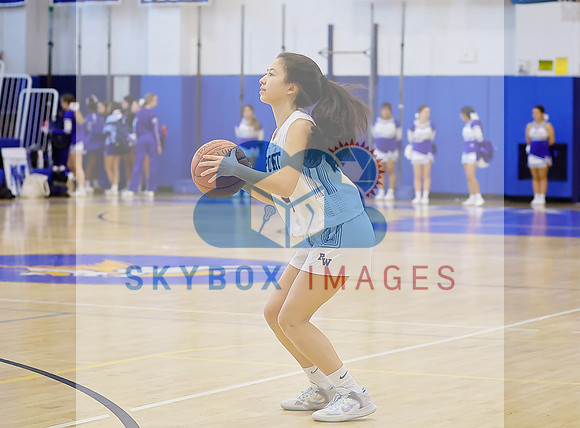Port Washington Lady Vikings Basketball Vs Valley Stream Central Senior Game.