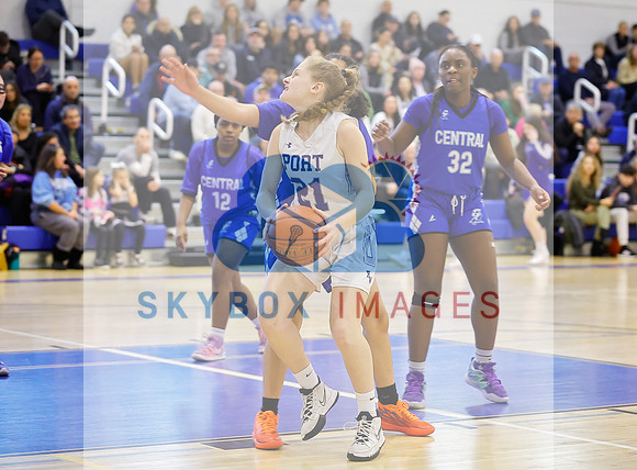 Port Washington Lady Vikings Basketball Vs Valley Stream Central Senior Game.