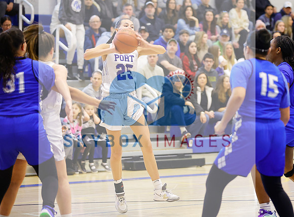 Port Washington Lady Vikings Basketball Vs Valley Stream Central Senior Game.
