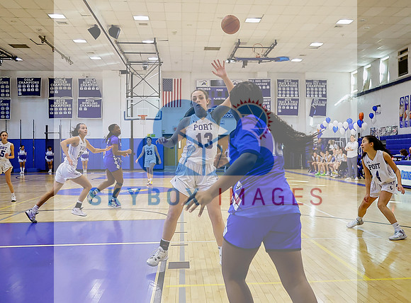 Port Washington Lady Vikings Basketball Vs Valley Stream Central Senior Game.