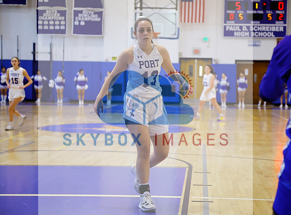 Port Washington Lady Vikings Basketball Vs Valley Stream Central Senior Game.
