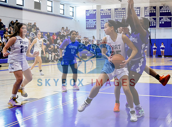Port Washington Lady Vikings Basketball Vs Valley Stream Central Senior Game.