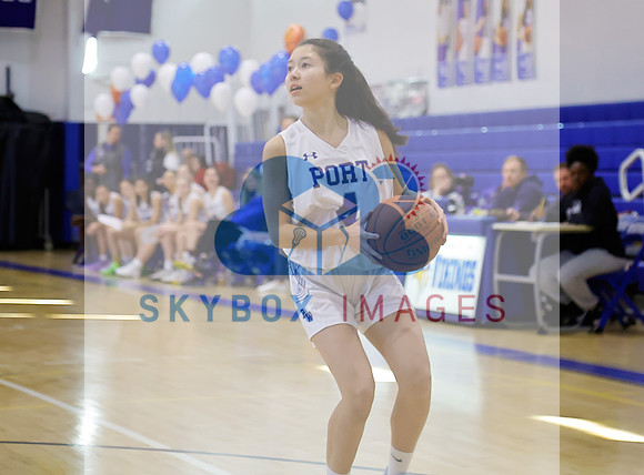 Port Washington Lady Vikings Basketball Vs Valley Stream Central Senior Game.