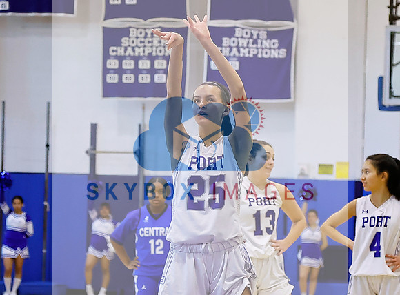 Port Washington Lady Vikings Basketball Vs Valley Stream Central Senior Game.