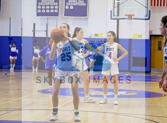 Port Washington Lady Vikings Basketball Vs Valley Stream Central Senior Game.