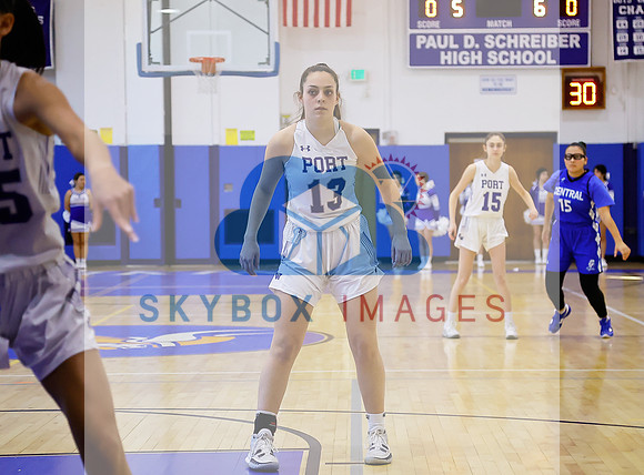 Port Washington Lady Vikings Basketball Vs Valley Stream Central Senior Game.