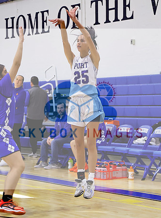 Port Washington Lady Vikings Basketball Vs Valley Stream Central Senior Game.