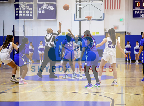 Port Washington Lady Vikings Basketball Vs Valley Stream Central Senior Game.