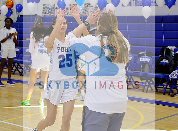 Port Washington Lady Vikings Basketball Vs Valley Stream Central Senior Game.