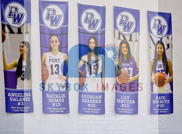 Port Washington Lady Vikings Basketball Vs Valley Stream Central Senior Game.