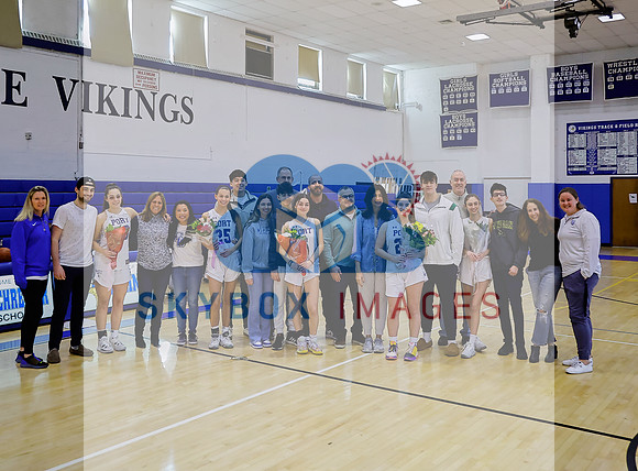 Port Washington Lady Vikings Basketball Vs Valley Stream Central Senior Game.