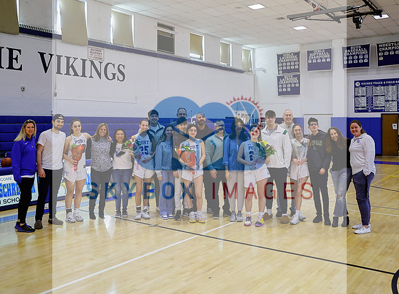 Port Washington Lady Vikings Basketball Vs Valley Stream Central Senior Game.