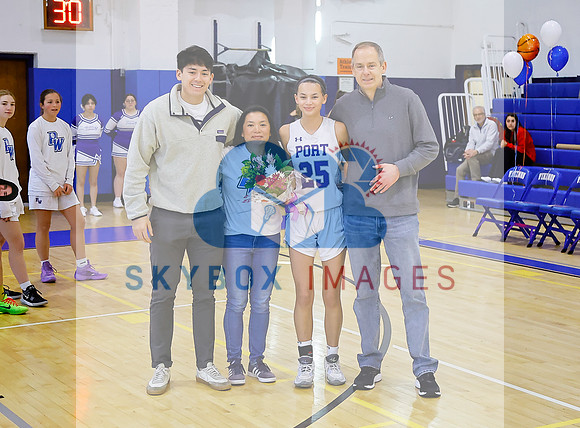Port Washington Lady Vikings Basketball Vs Valley Stream Central Senior Game.