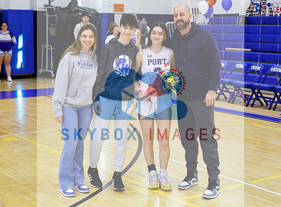 Port Washington Lady Vikings Basketball Vs Valley Stream Central Senior Game.