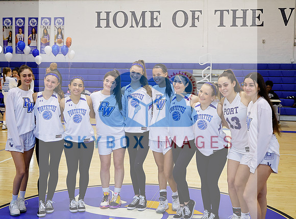 Port Washington Lady Vikings Basketball Vs Valley Stream Central Senior Game.