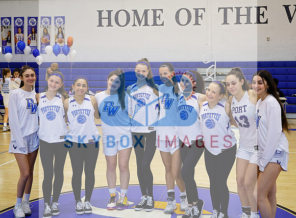 Port Washington Lady Vikings Basketball Vs Valley Stream Central Senior Game.