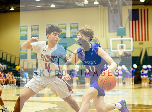 Port Washington Vikings Mens Basketball County Semis Vs Syosset 2023