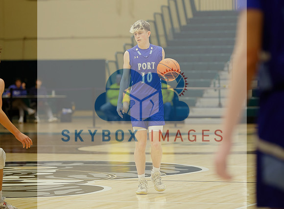 Port Washington Vikings Mens Basketball County Semis Vs Syosset 2023
