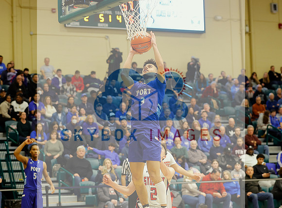 Port Washington Vikings Mens Basketball County Semis Vs Syosset 2023