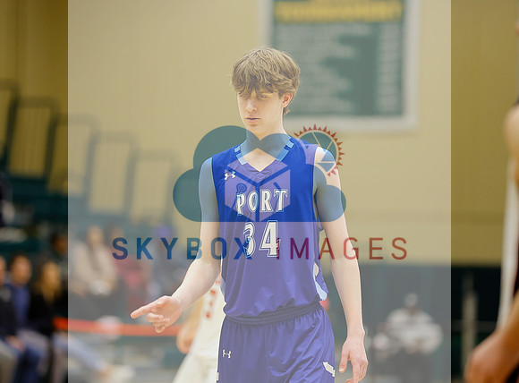 Port Washington Vikings Mens Basketball County Semis Vs Syosset 2023