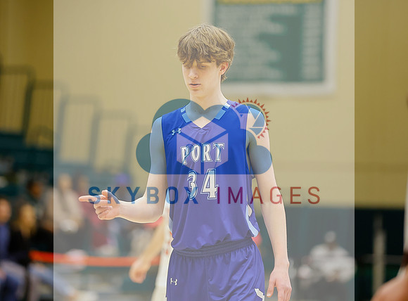 Port Washington Vikings Mens Basketball County Semis Vs Syosset 2023