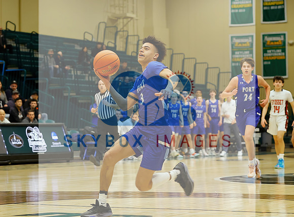 Port Washington Vikings Mens Basketball County Semis Vs Syosset 2023