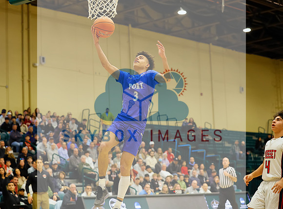Port Washington Vikings Mens Basketball County Semis Vs Syosset 2023