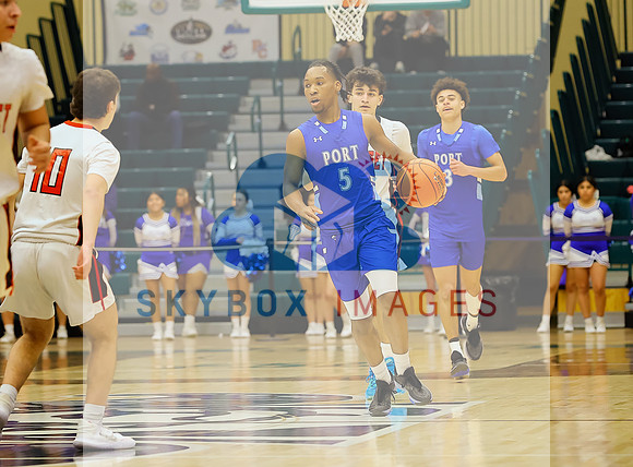Port Washington Vikings Mens Basketball County Semis Vs Syosset 2023