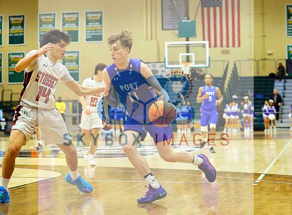 Port Washington Vikings Mens Basketball County Semis Vs Syosset 2023