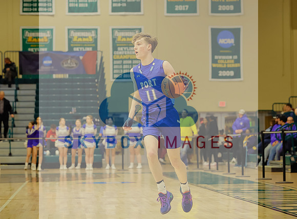 Port Washington Vikings Mens Basketball County Semis Vs Syosset 2023