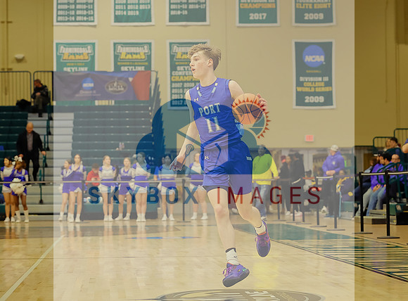 Port Washington Vikings Mens Basketball County Semis Vs Syosset 2023