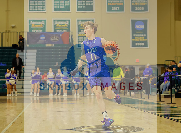 Port Washington Vikings Mens Basketball County Semis Vs Syosset 2023