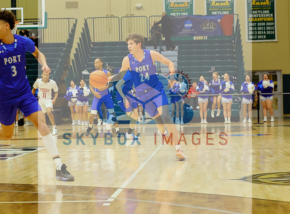 Port Washington Vikings Mens Basketball County Semis Vs Syosset 2023