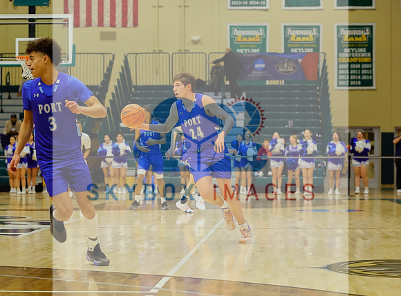 Port Washington Vikings Mens Basketball County Semis Vs Syosset 2023