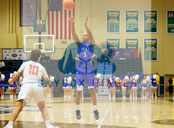 Port Washington Vikings Mens Basketball County Semis Vs Syosset 2023