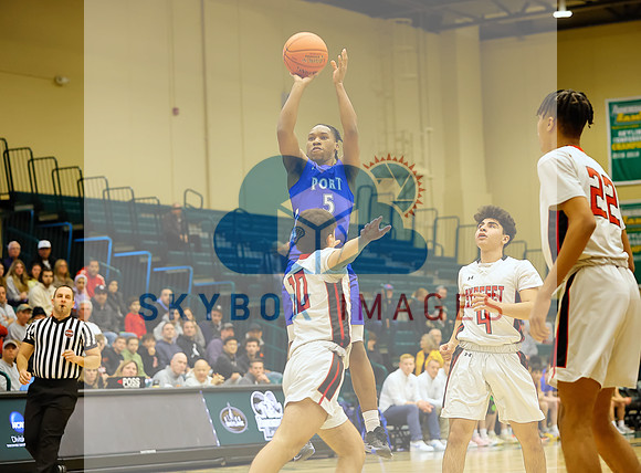 Port Washington Vikings Mens Basketball County Semis Vs Syosset 2023