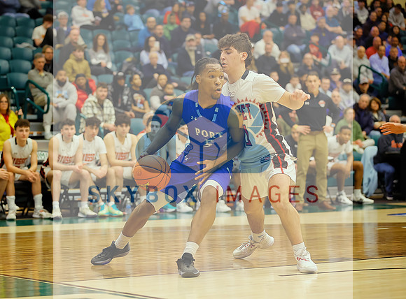 Port Washington Vikings Mens Basketball County Semis Vs Syosset 2023