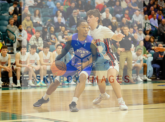 Port Washington Vikings Mens Basketball County Semis Vs Syosset 2023