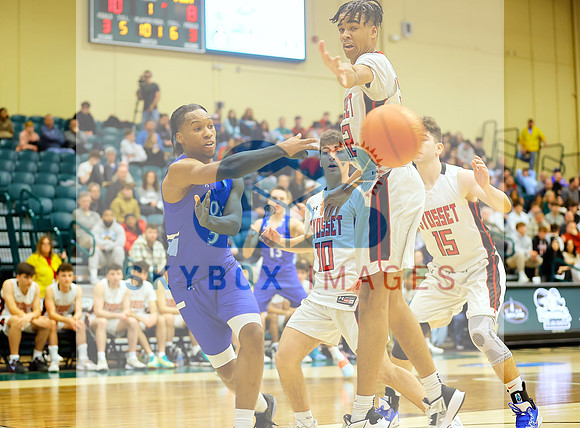 Port Washington Vikings Mens Basketball County Semis Vs Syosset 2023
