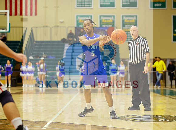 Port Washington Vikings Mens Basketball County Semis Vs Syosset 2023