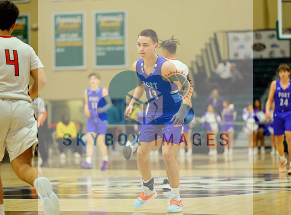 Port Washington Vikings Mens Basketball County Semis Vs Syosset 2023