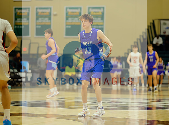 Port Washington Vikings Mens Basketball County Semis Vs Syosset 2023