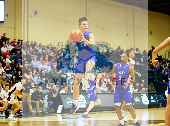 Port Washington Vikings Mens Basketball County Semis Vs Syosset 2023