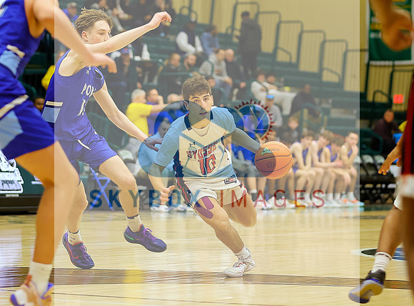 Port Washington Vikings Mens Basketball County Semis Vs Syosset 2023