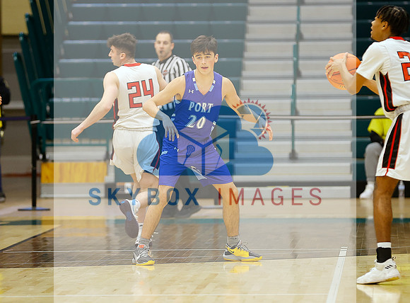 Port Washington Vikings Mens Basketball County Semis Vs Syosset 2023